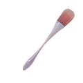 NAIL DUSTING BRUSH WHITE&PNK
